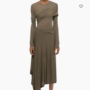 Helmut Lang Protection Midi Dress